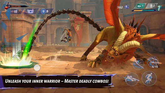 Screenshot PlZabawa - walka z przeciwnikami